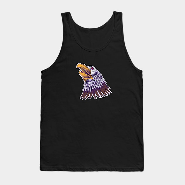 Heads of Eagle Tank Top by bekarious_